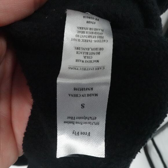 Free Fly Hoodie Womens Small Performance Bamboo Fleece Pullover Kangaroo Pocket - Picture 10 of 11